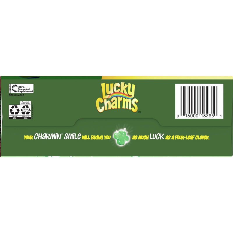slide 10 of 10, Lucky Charms Saint Patrick's Day Family Size Breakfast Cereal - 18.6 oz, 18.6 oz