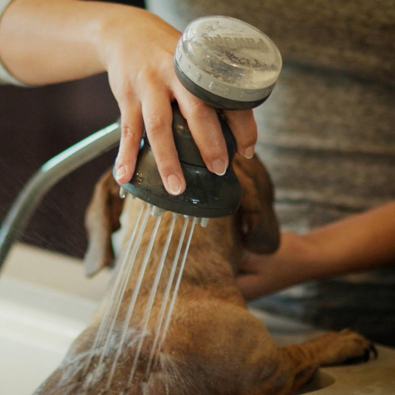 slide 8 of 11, PawSpa PetJetPro 11-Setting Handheld Oxygenics Pet Washer - Gray, 1 ct