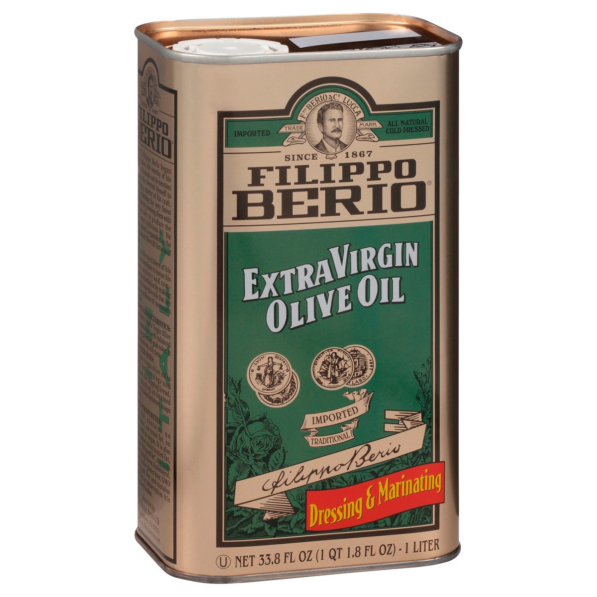 slide 2 of 9, Filippo Berio Extra Virgin Olive Oil 33.8 fl oz, 33.8 fl oz