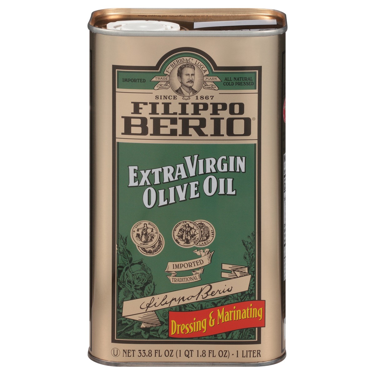 slide 1 of 9, Filippo Berio Extra Virgin Olive Oil 33.8 fl oz, 33.8 fl oz