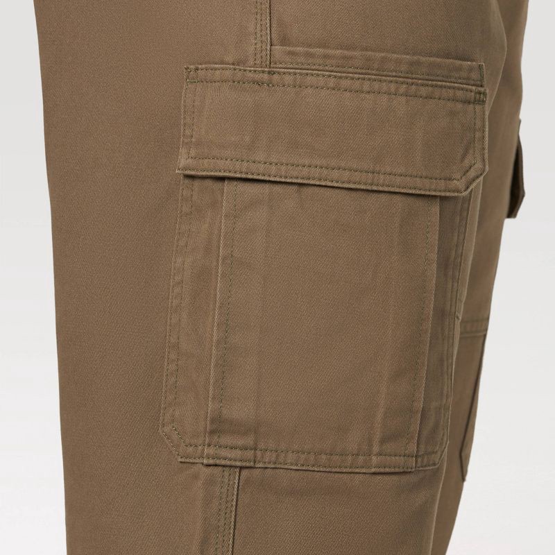 slide 2 of 5, Wrangler Men's Relaxed Fit Flex Cargo Pants - Brown 36x30, 1 ct