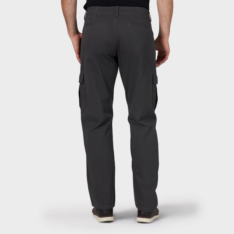 slide 2 of 6, Wrangler Men's Relaxed Fit Flex Cargo Pants - Gray 38x30, 1 ct