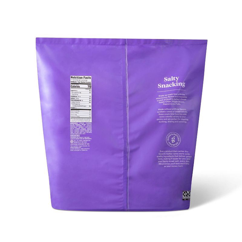 slide 2 of 3, Organic White Cheddar Puffs Multipack - 12ct - Good & Gather™, 12 ct