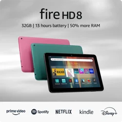 Amazon Fire HD 8 Tablet (2024) - Black