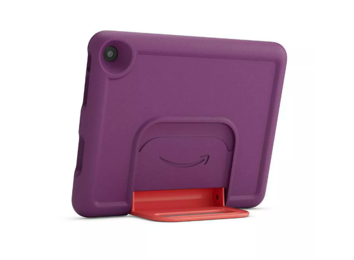 slide 4 of 7, New Amazon Fire HD 8 Kids tablet, ages 3-7. With bright 8" HD screen. Includes ad-free and exclusive content, parental controls and 13-hr battery, 32GB, Purple, (2024 release), 1 ct