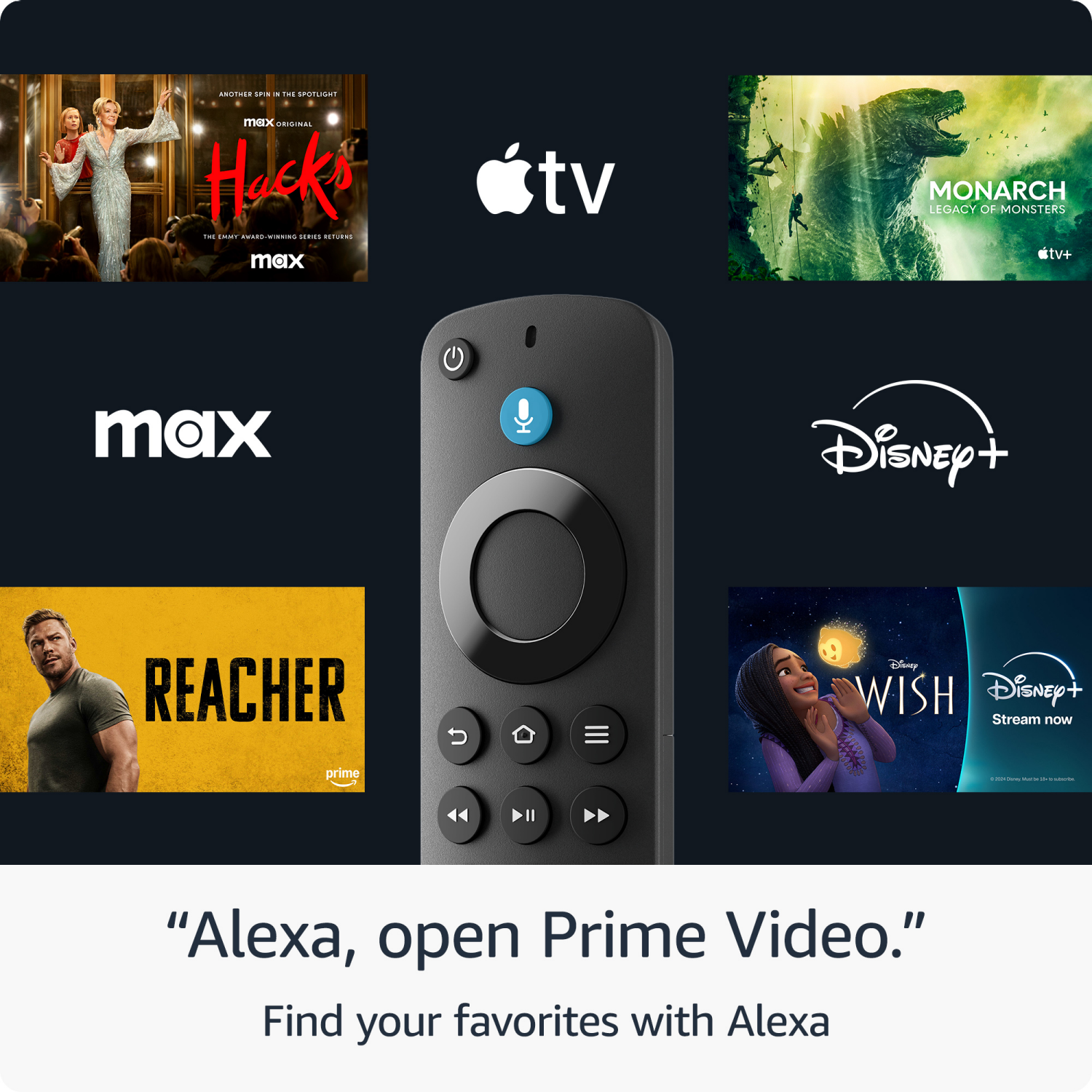 slide 4 of 7, Amazon Fire Tv Stick Hd (Newest Model), Alexa Voice Remote, Hd Streaming, 1 ct