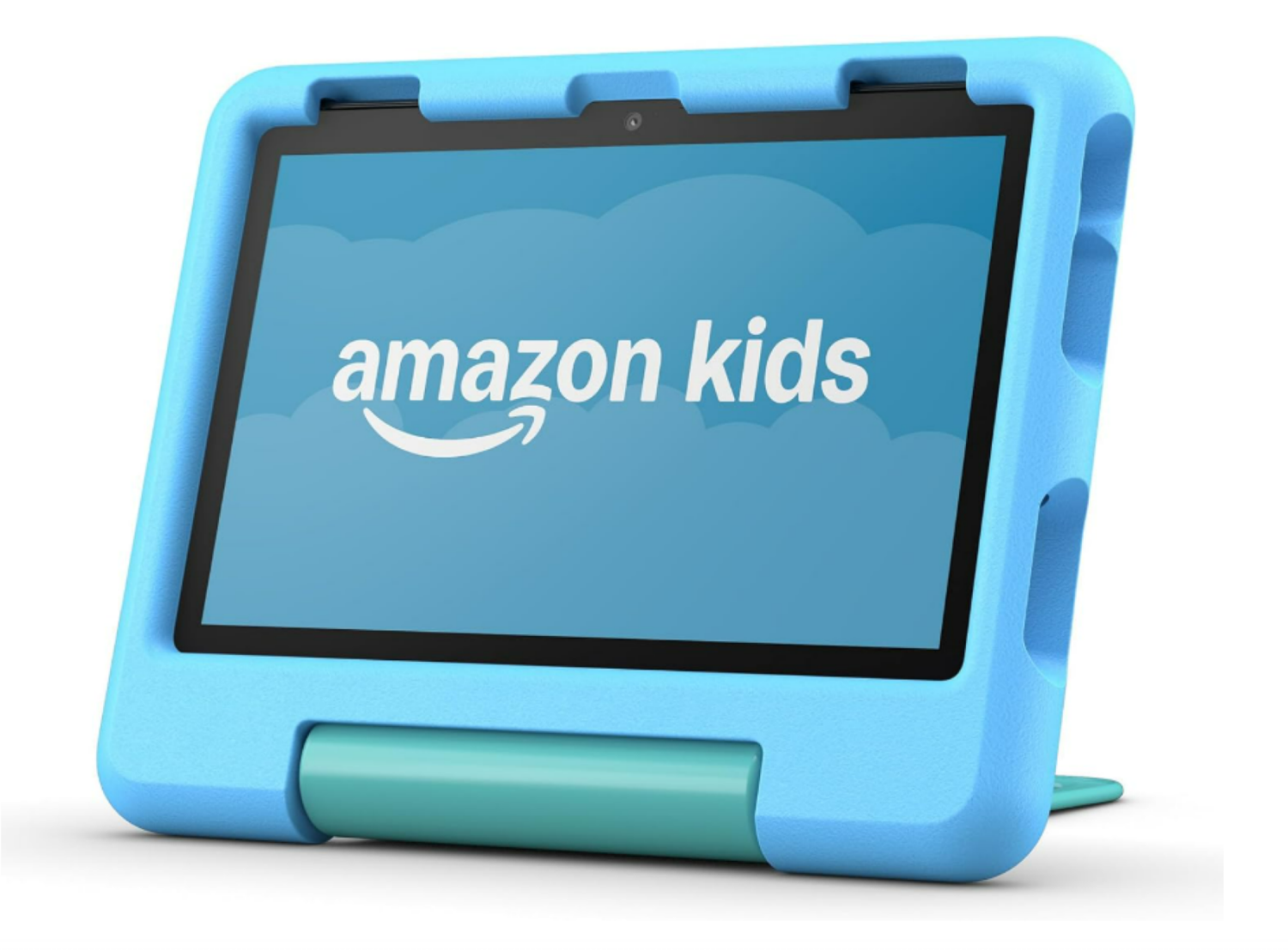 slide 1 of 7, Amazon Fire HD 8 Kids Tablet (2024) - Blue, 1 ct