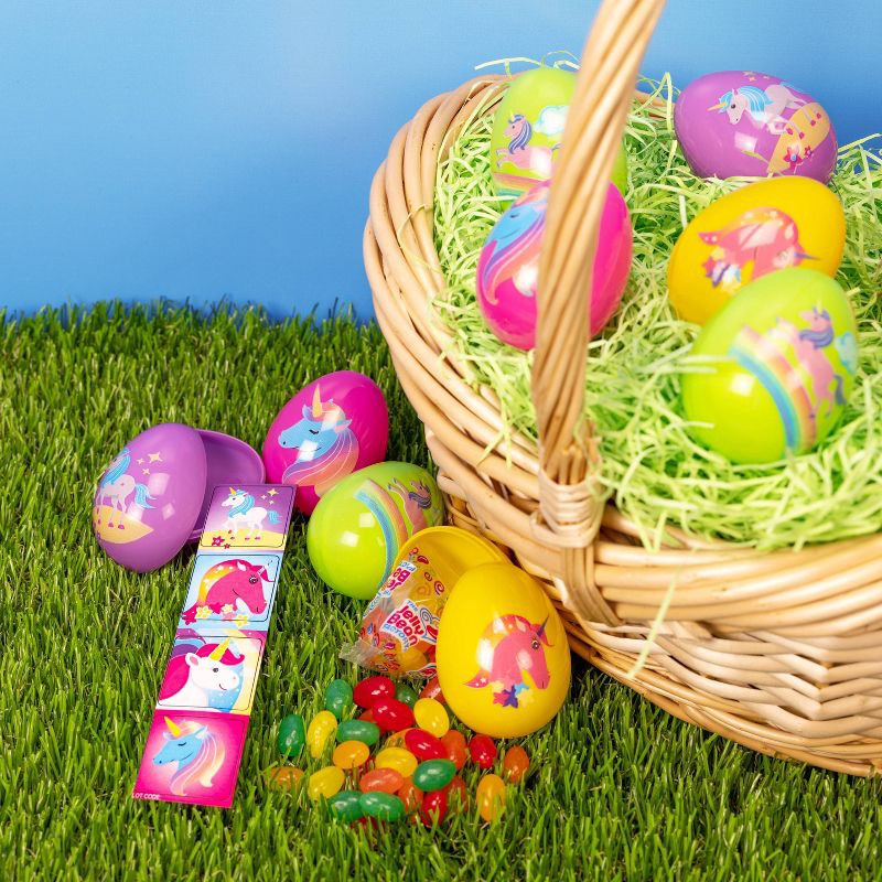 slide 3 of 4, Galerie Easter Printed Unicorn Egg Bag with Jelly Beans - 1.76oz/20ct, 1.76 oz, 20 ct