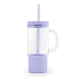 Ello Nova 18oz Glass Travel Mug - Tropical Violet