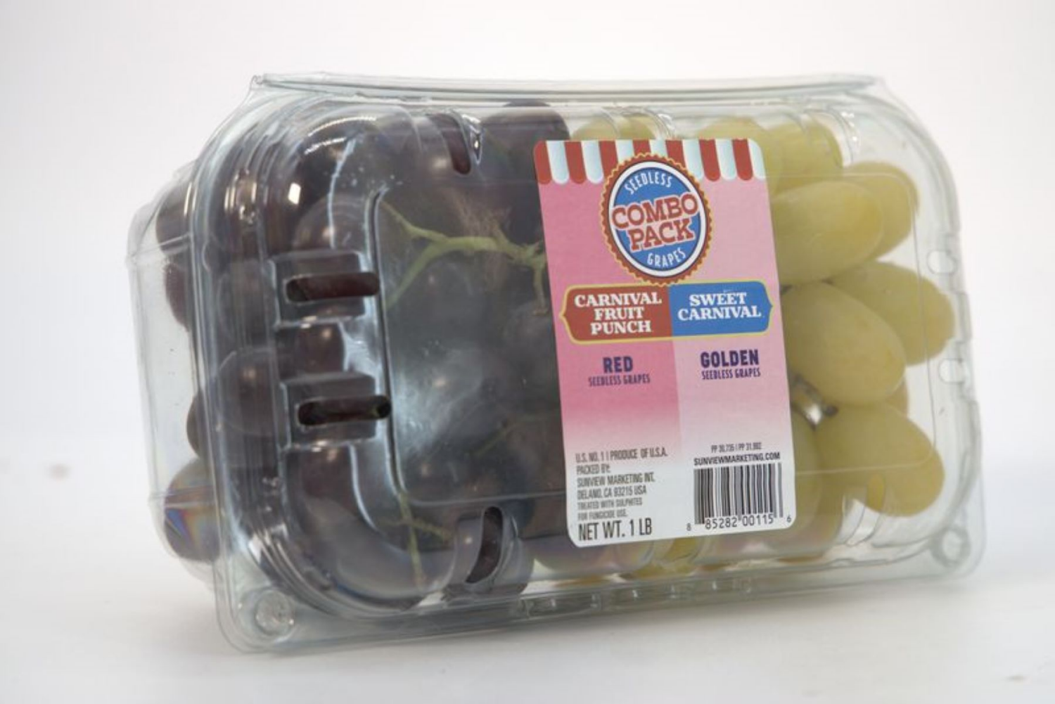 slide 3 of 3, Flavor Grown Candy Licious Candy Grape Duo 1 lb, 1 lb