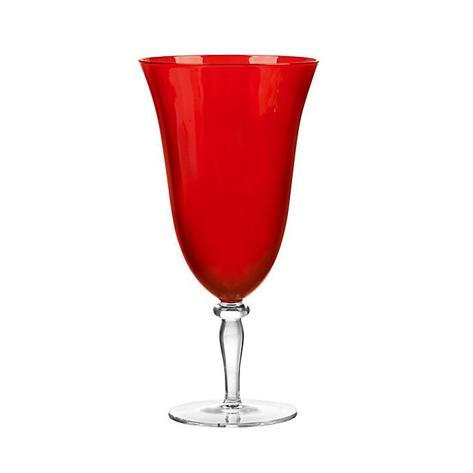 slide 2 of 2, Qualia Rouge Red Iced Beverage Glasses, 4 ct