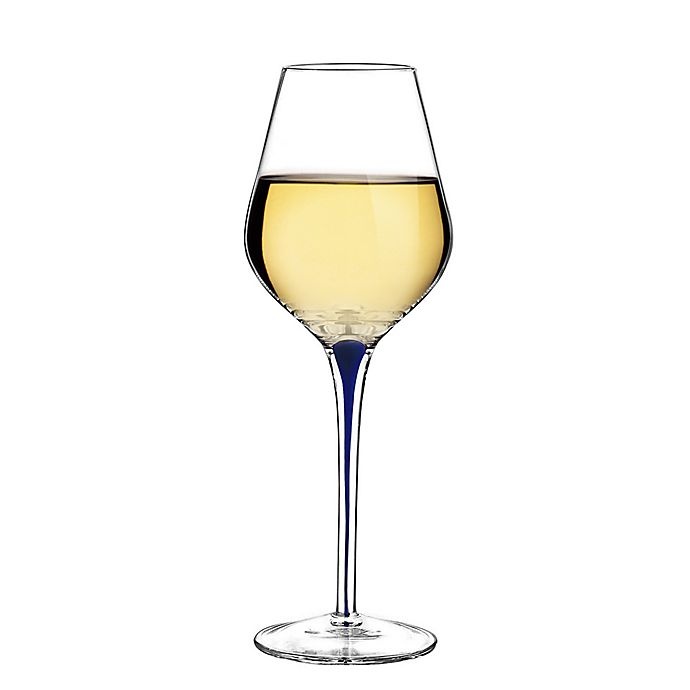 slide 1 of 2, Qualia Tempest Cobalt Wine Glasses, 4 ct