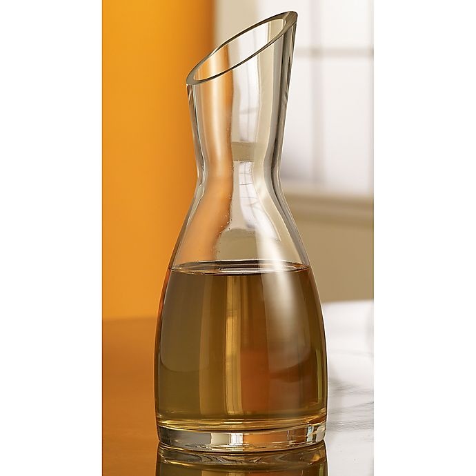 slide 2 of 2, TableArt Angle-Cut Neck Glass Carafe, 1 ct
