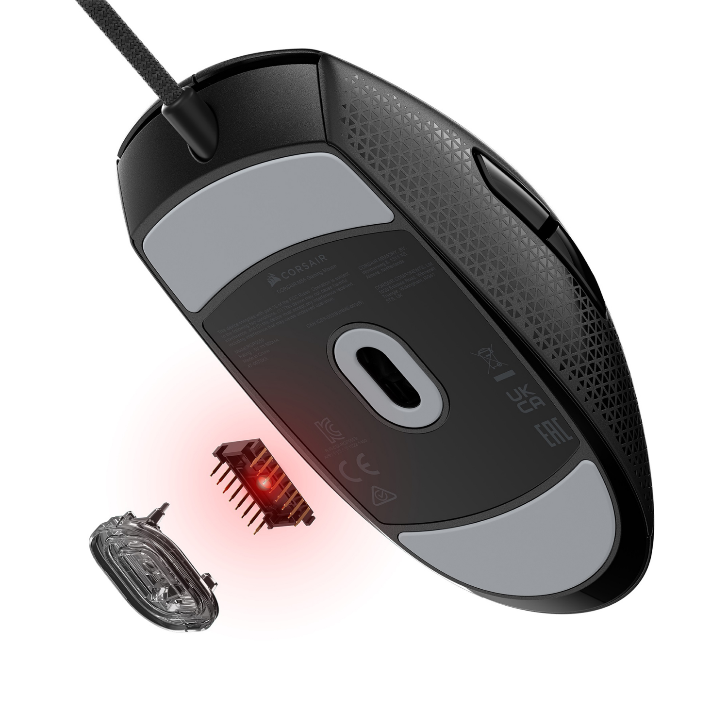 slide 2 of 5, M55 Wireless Gaming Mouse, 1 ct