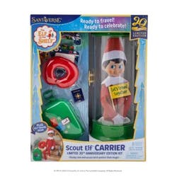 Elf on the Shelf The Elf On The Shelf Scout Elf Carrier Limited 20th Anniversary Edition Kit