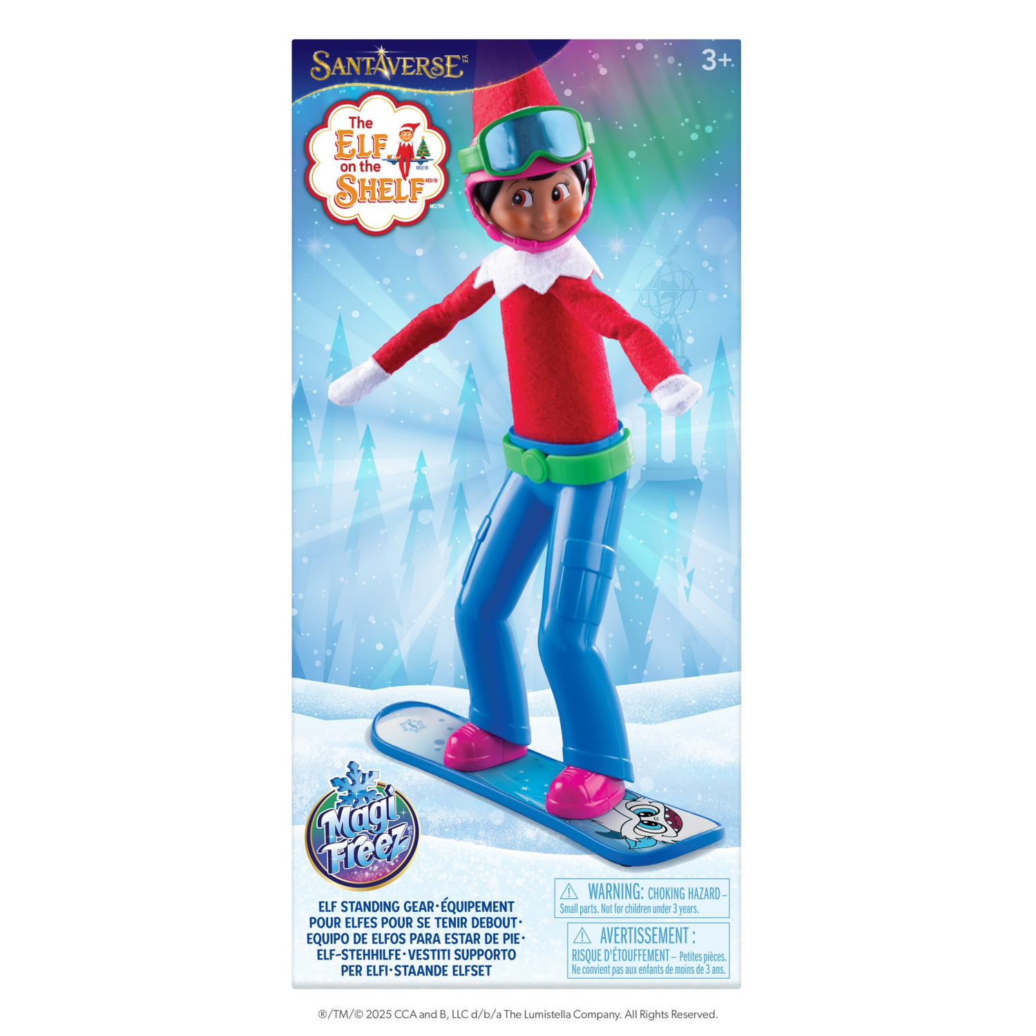 slide 1 of 5, e.l.f. MagiFreez Swish & Sleigh Snowboard Set, 1 ct