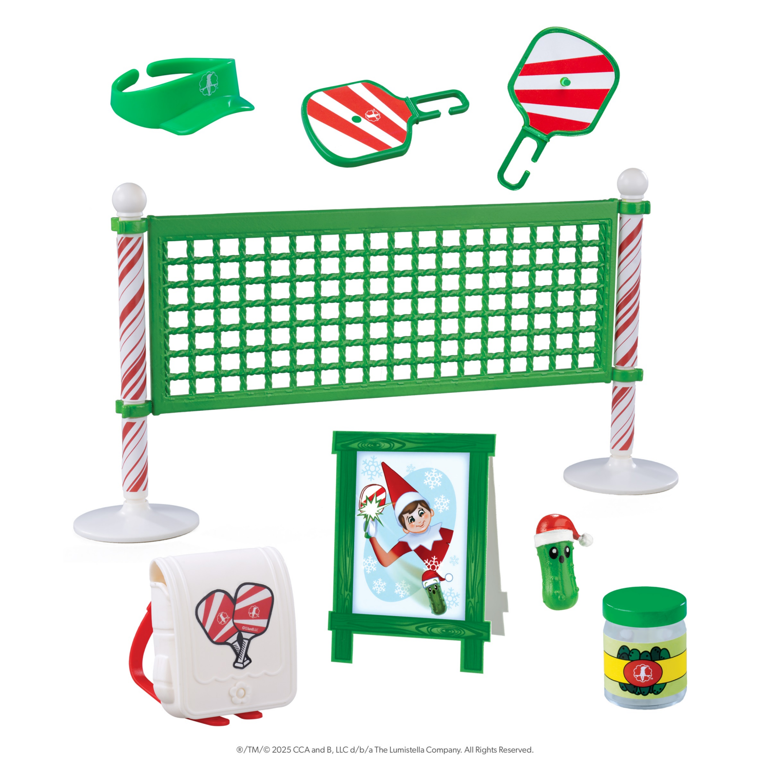 slide 3 of 5, Polar Props 3+ Elf Mates Pickleball Play Pack 8 Pieces, 8 ct