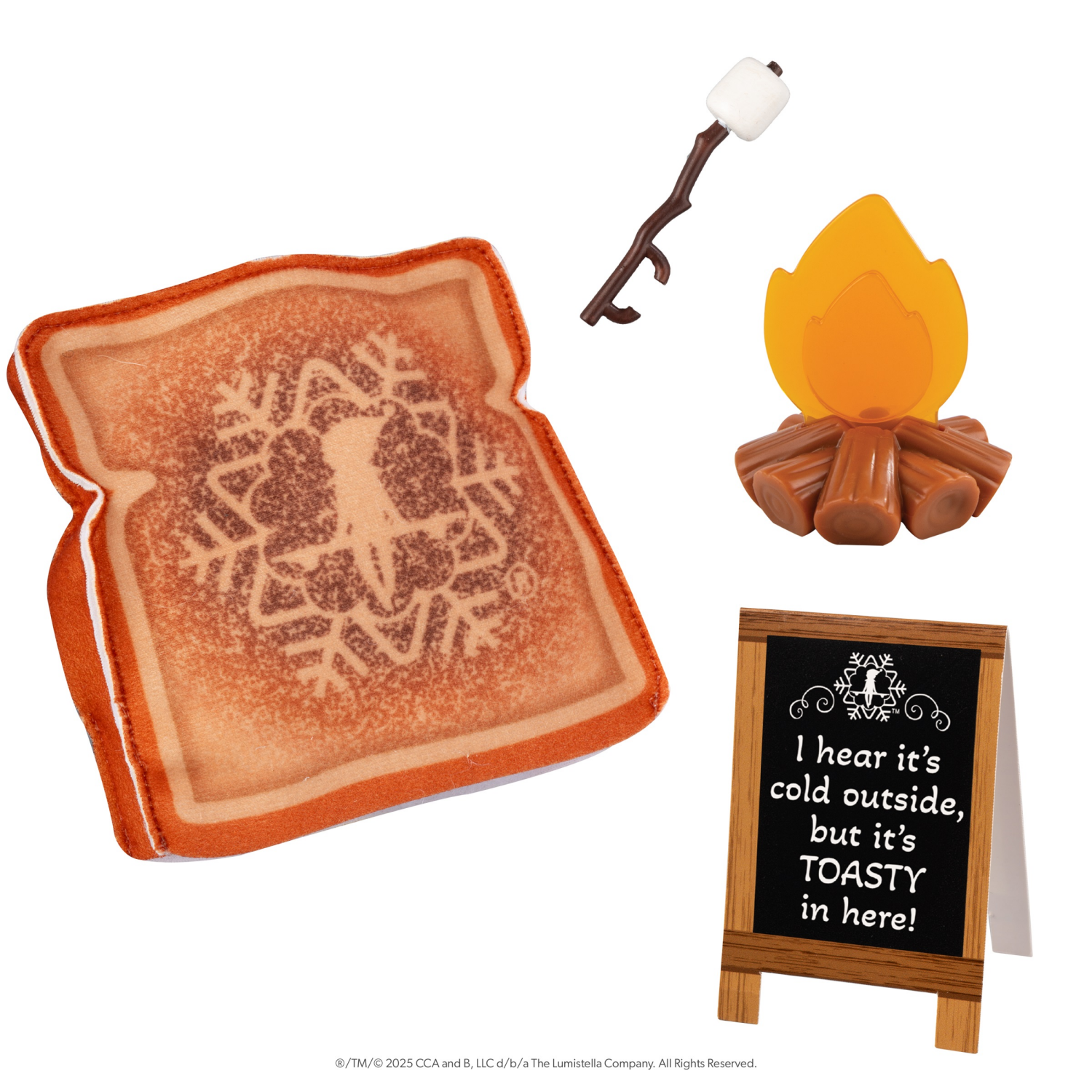 slide 3 of 5, e.l.f. Polar Props Toasty Roasty Prop Set, 1 ct