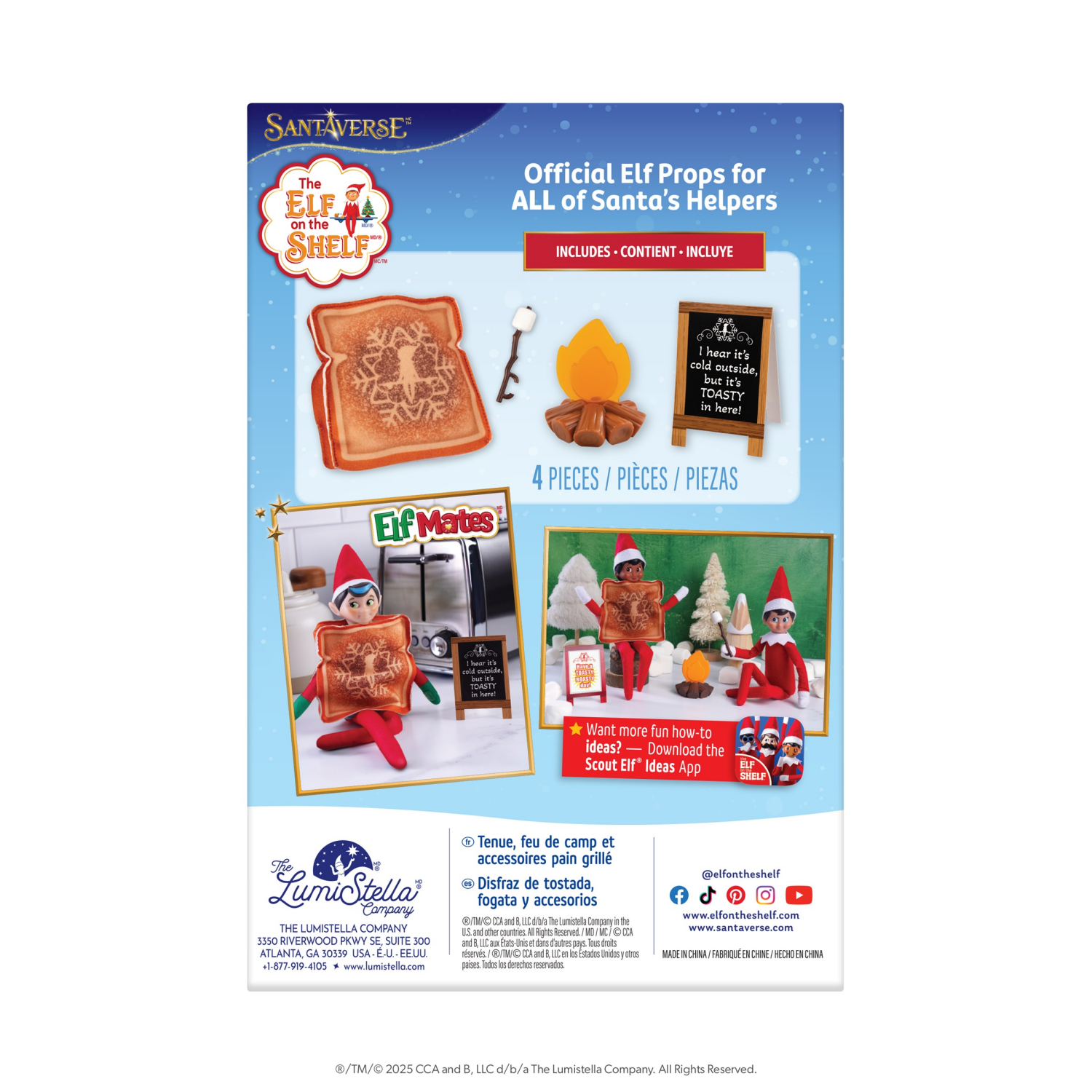 slide 5 of 5, e.l.f. Polar Props Toasty Roasty Prop Set, 1 ct