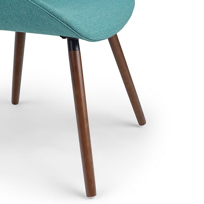 slide 5 of 7, Simpli Home Malden Bentwood Dining Chair - Turquoise, 1 ct