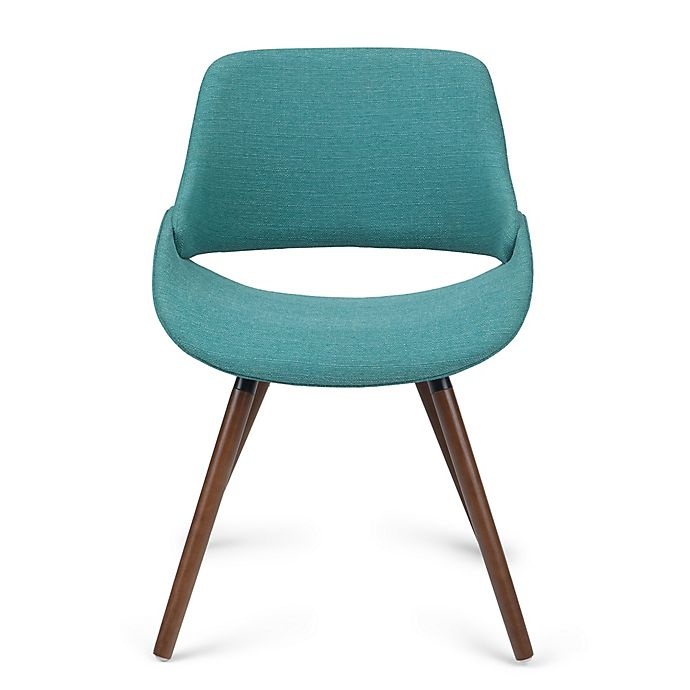 slide 6 of 7, Simpli Home Malden Bentwood Dining Chair - Turquoise, 1 ct