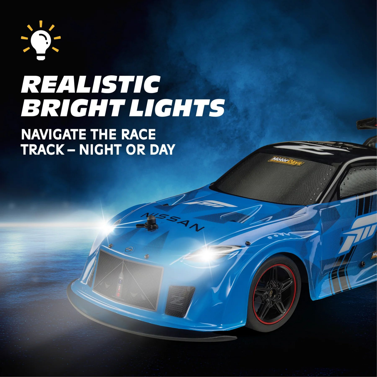 slide 3 of 7, Motordayz 1:14 4x4 Nissan Z Sports Car, 1 ct