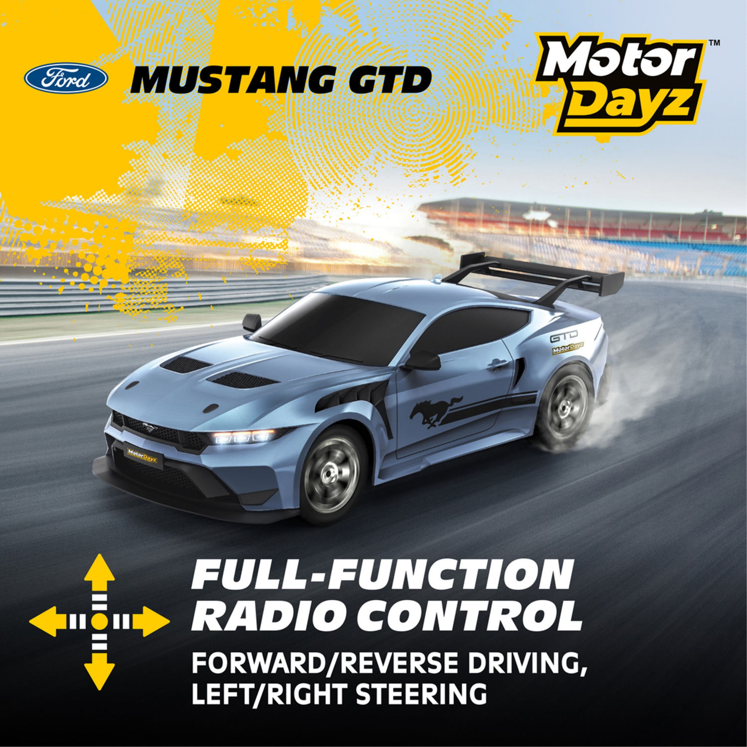 slide 2 of 5, Forza 1:24 Scale Remote Control Sportscar, 1 ct