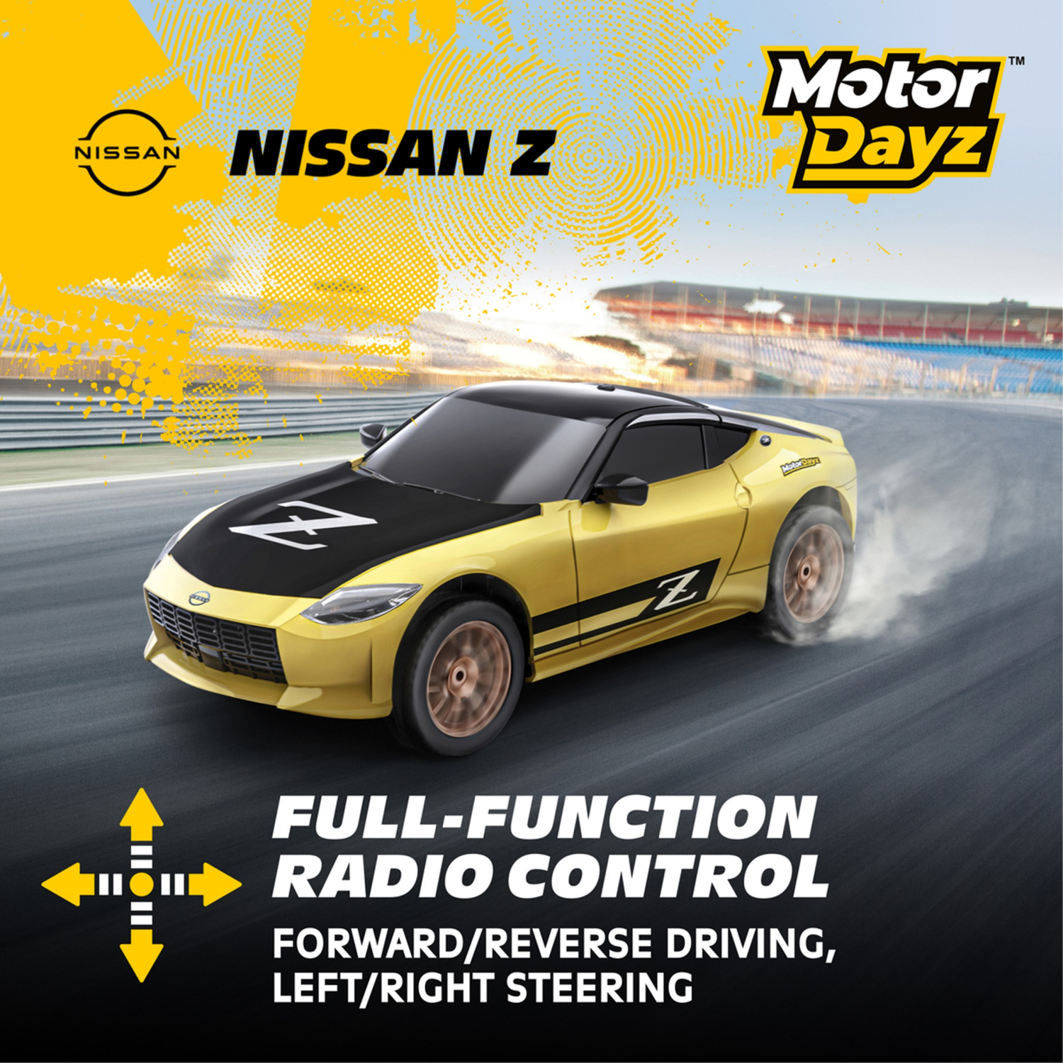 slide 3 of 5, Forza 1:24 Scale Remote Control Sportscar, 1 ct