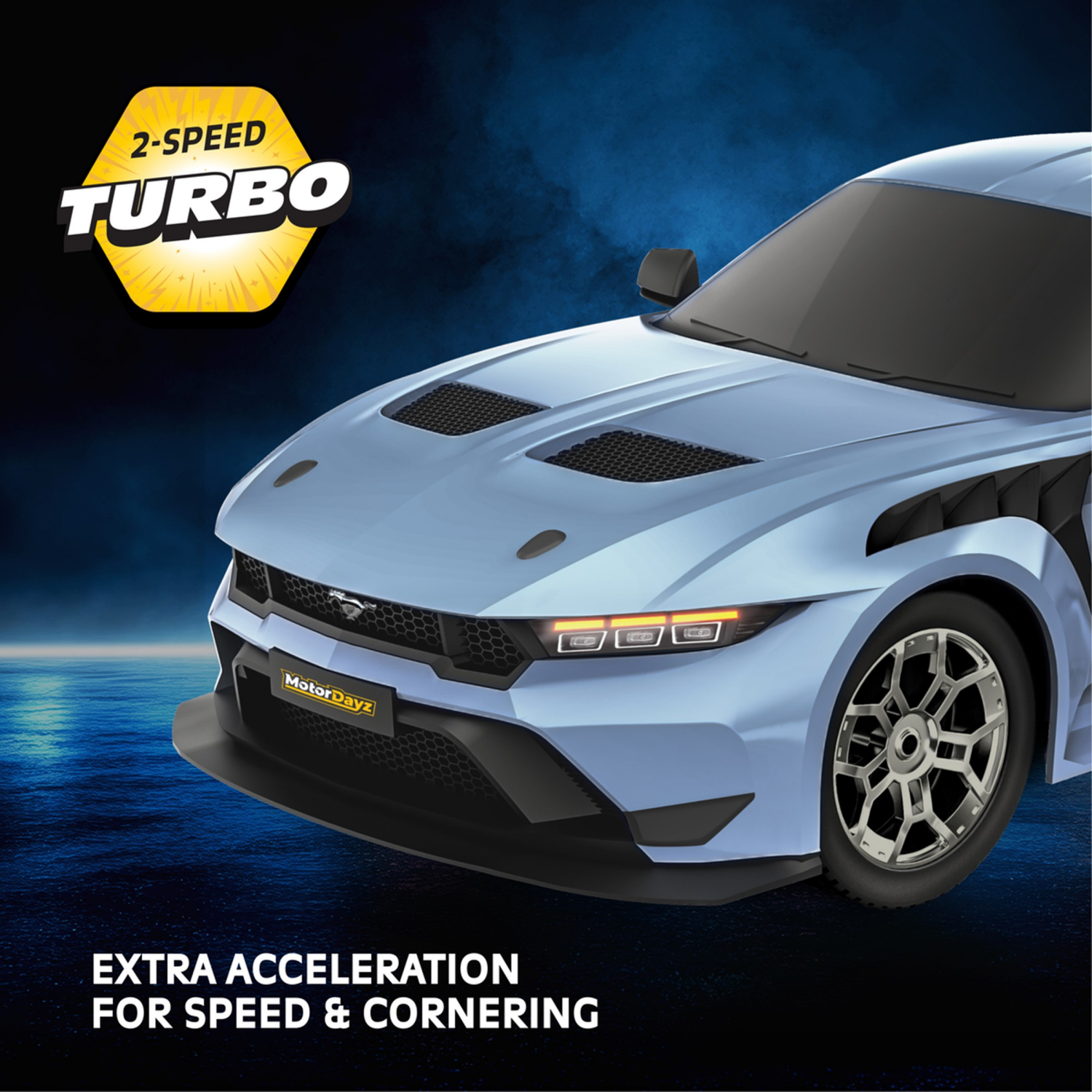 slide 4 of 5, Forza 1:24 Scale Remote Control Sportscar, 1 ct