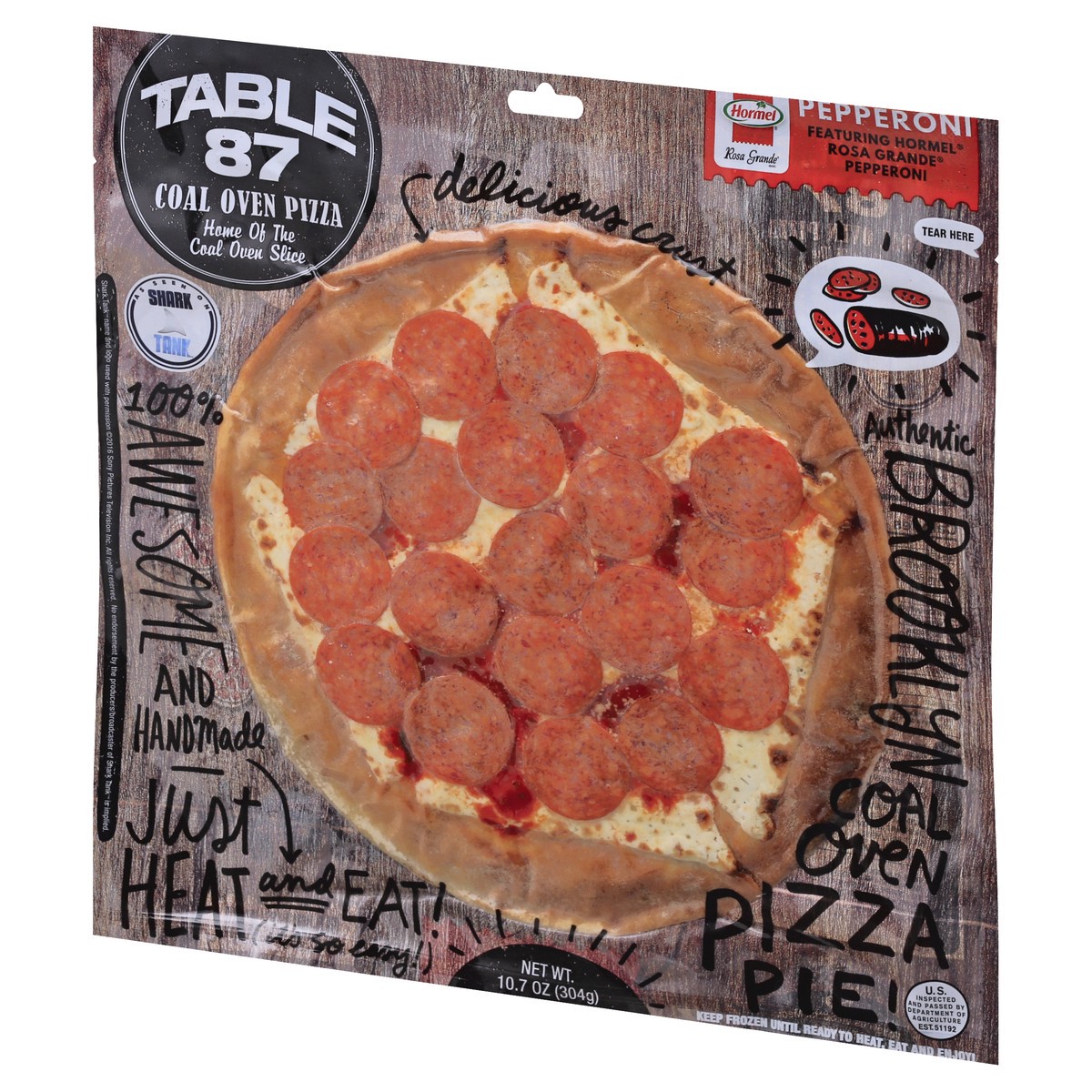 slide 4 of 10, Table 87 Pizza Pie Pepperoni, 10.7 ct