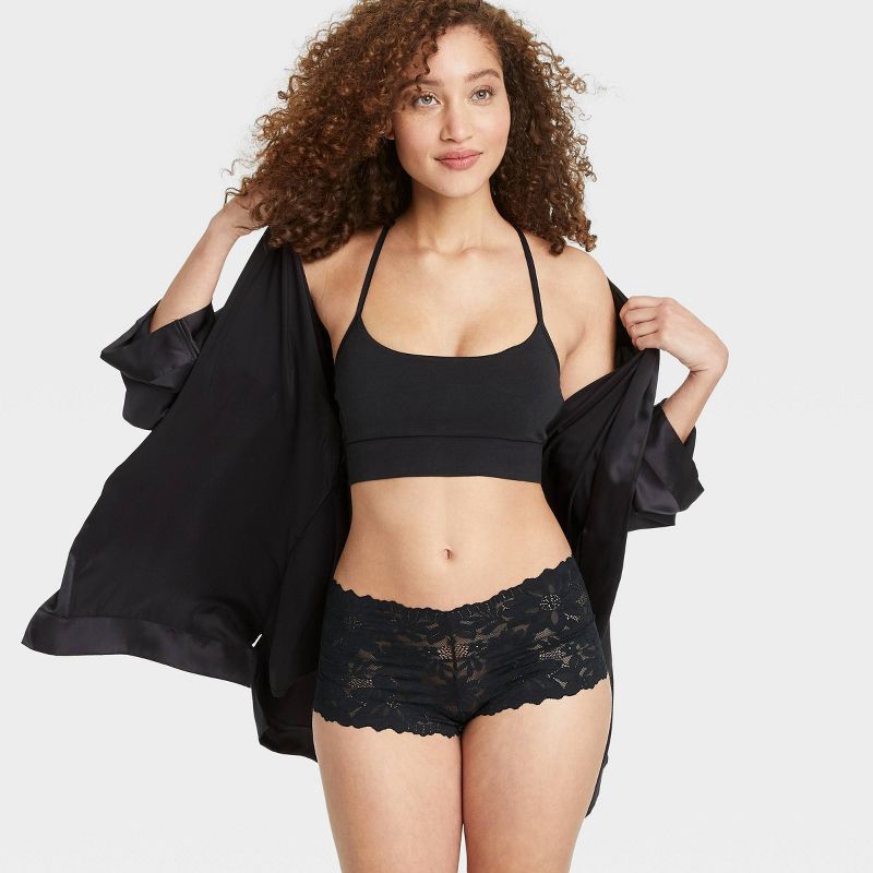 Women's Lace Underwear - Auden Black XS 1 ct