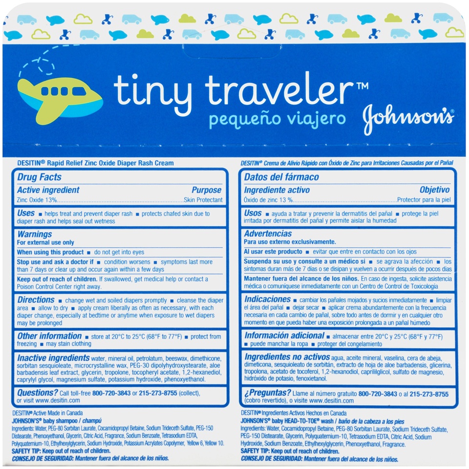 slide 4 of 4, Johnson's Tiny Traveler 1 ea, 1 ea