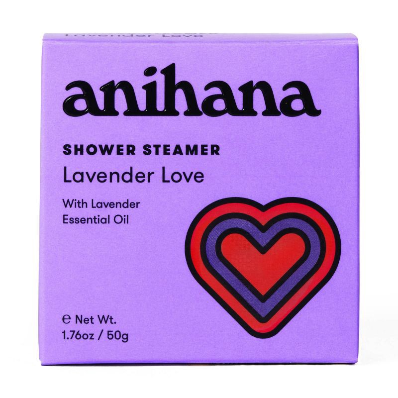 slide 7 of 7, anihana Aromatherapy Essential Oil Lavender Love Shower Steamer - 1.76oz, 1.76 oz
