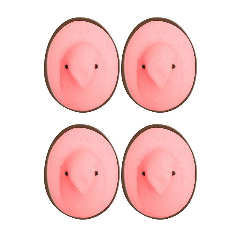 slide 3 of 5, Peeps Easter Milk Chocolate Dipped Strawberry Delights Chicks - 1.98oz/4ct, 1.98 oz, 4 ct