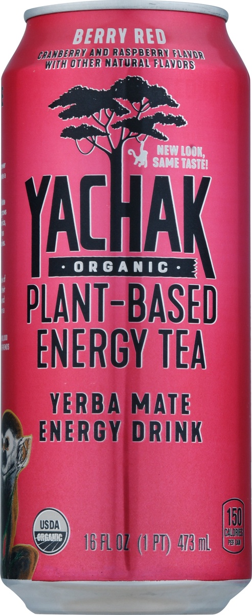 slide 9 of 11, Yachak Organic Berry Red Yerba Mate, 16 oz