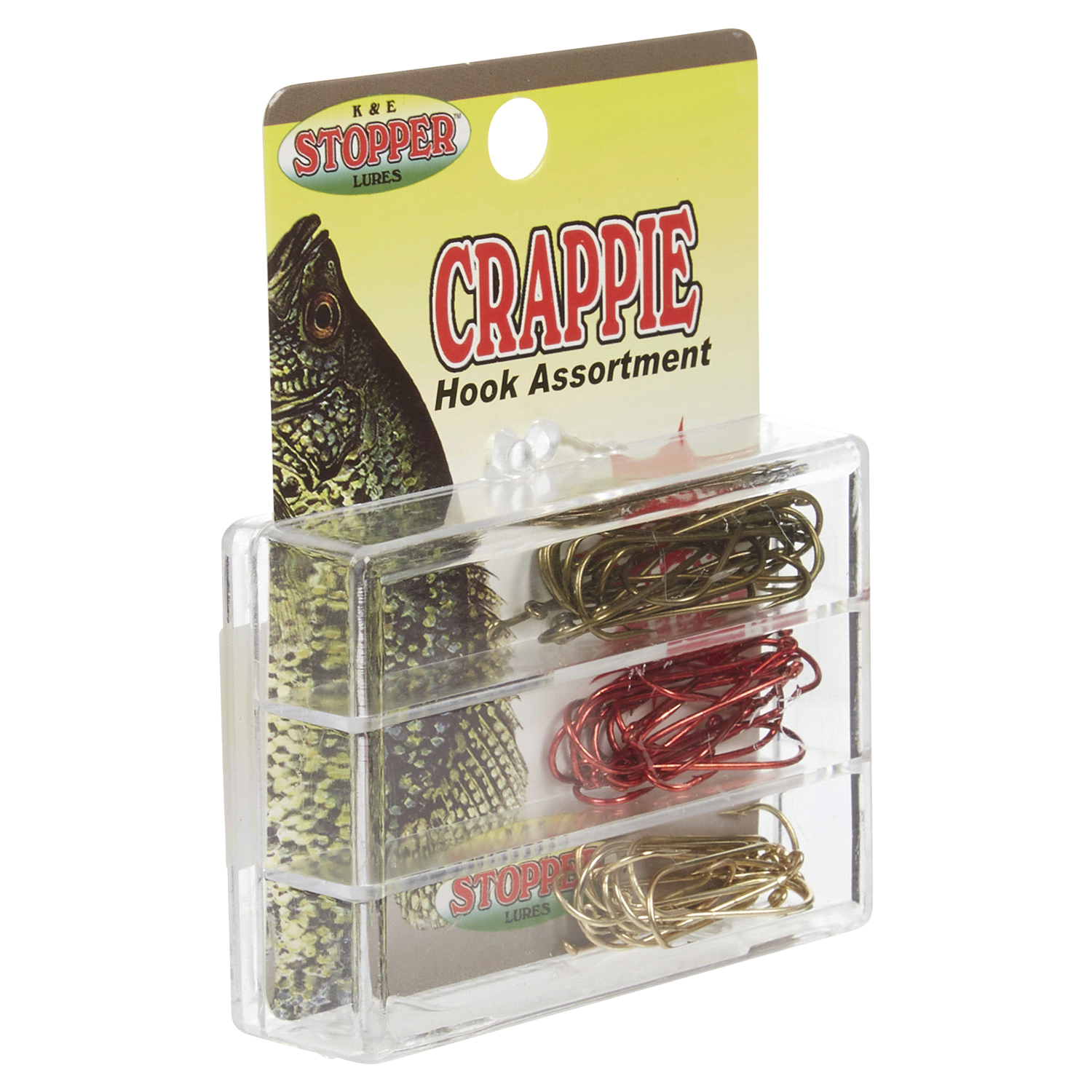 slide 4 of 5, K&E Tackle Crappie Hook Assortment, 1 ct