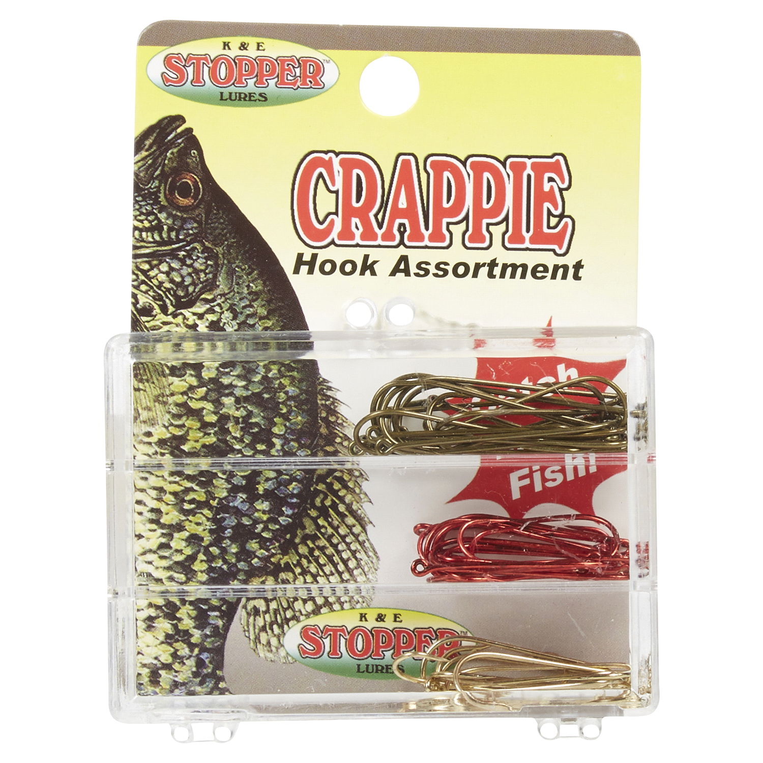 slide 1 of 5, K&E Tackle Crappie Hook Assortment, 1 ct