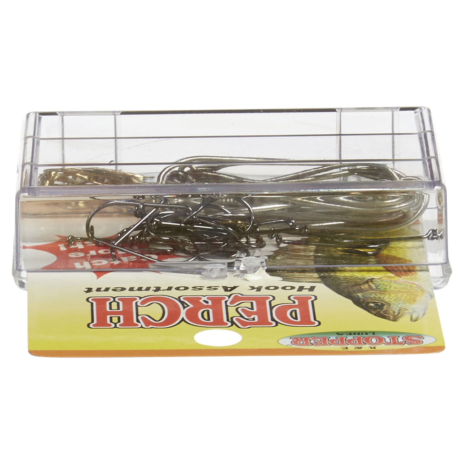 slide 5 of 5, K&E Tackle Perch Hook Assortment, 1 ct