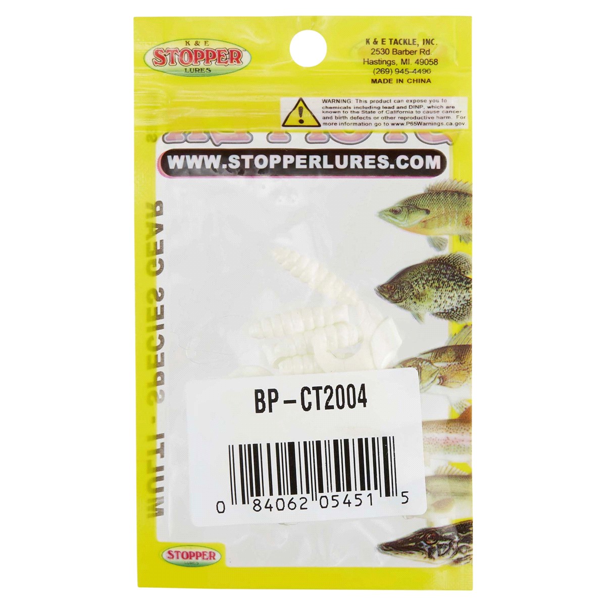 slide 2 of 2, 2" Curl Tail White, 2 in