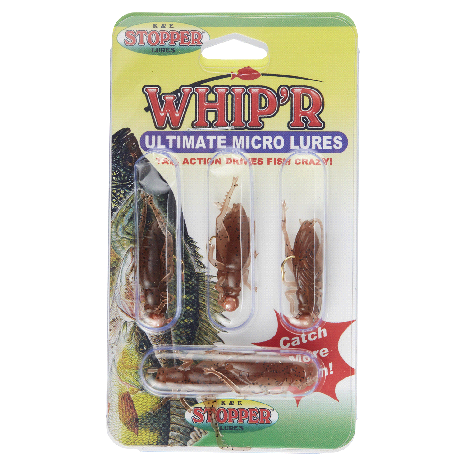slide 1 of 2, STOPPER WhipR Cricket Assorted, 1 ct