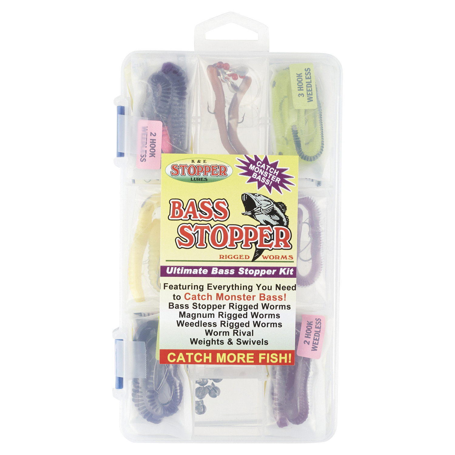 slide 1 of 1, Ultimate Bass Stopper Kit, 25 ct