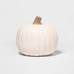 9" Carvable Faux Halloween Pumpkin Cream - Hyde and EEK! Boutique™