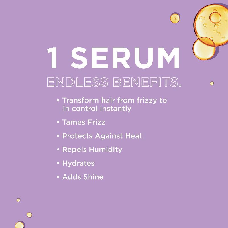 slide 5 of 11, John Frieda Frizz Ease Extra Strength Frizzy Hair Serum with Argan, Coconut, and Moringa Oil - 1.69 fl oz, 1.69 fl oz