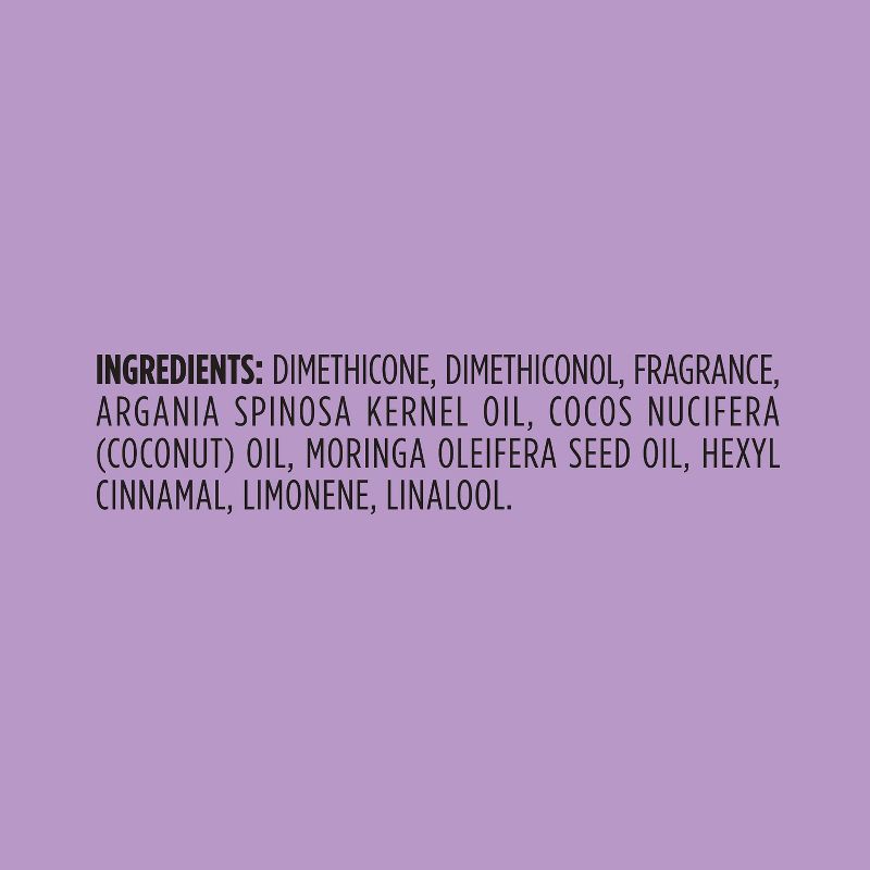 slide 9 of 11, John Frieda Frizz Ease Extra Strength Hair Serum, Nourishing Treatment Argan, Coconut, and Moringa Oil - 1.69 fl oz, 1.69 fl oz