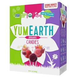 YumEarth Easter Gummy Fruit Jelly Beans & Pops Variety Pack - 9.40oz