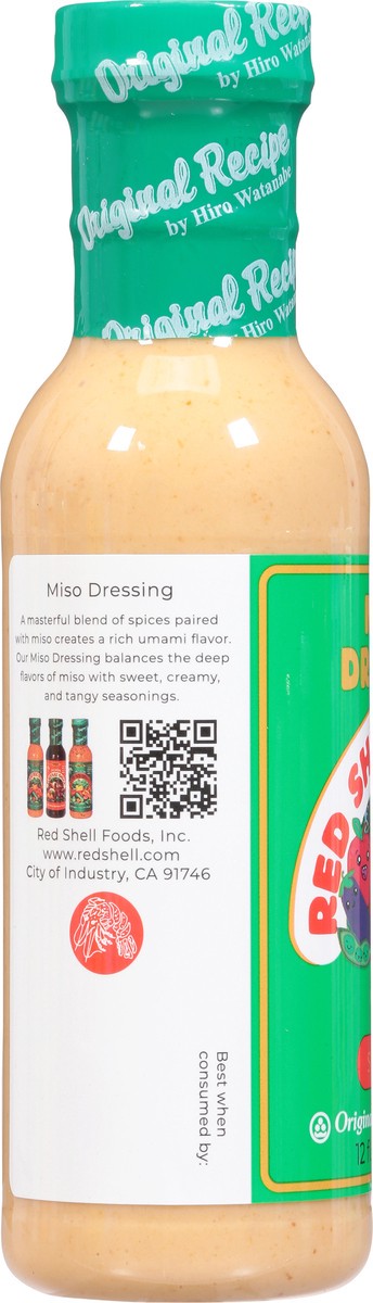 slide 7 of 13, Red Shell Foods Miso Dressing 12 fl oz, 12 fl oz