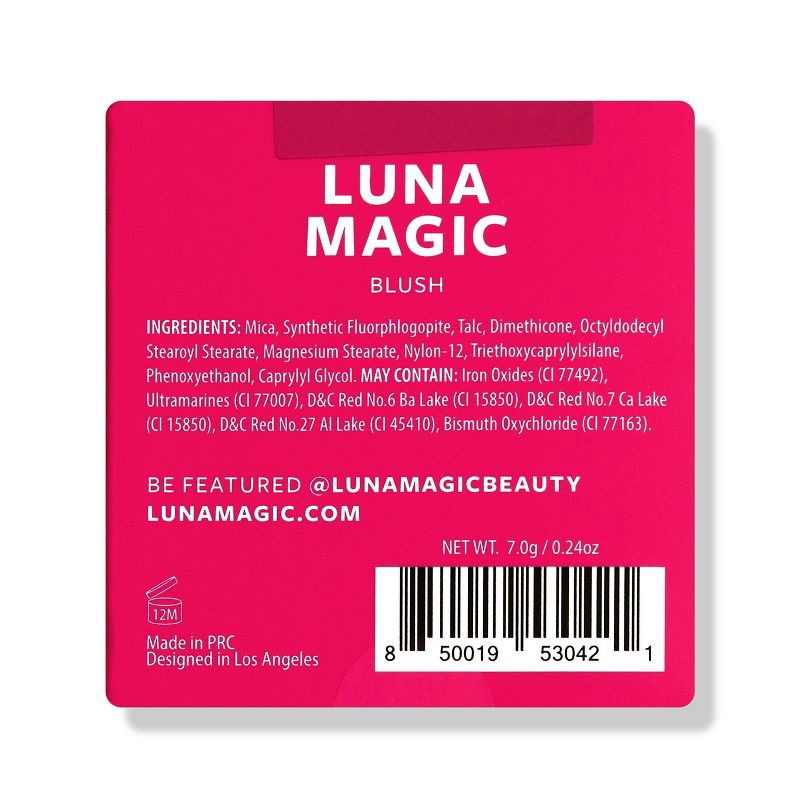 slide 5 of 5, LUNA MAGIC Compact Pressed Blush - Anita - 0.24oz, 0.24 oz