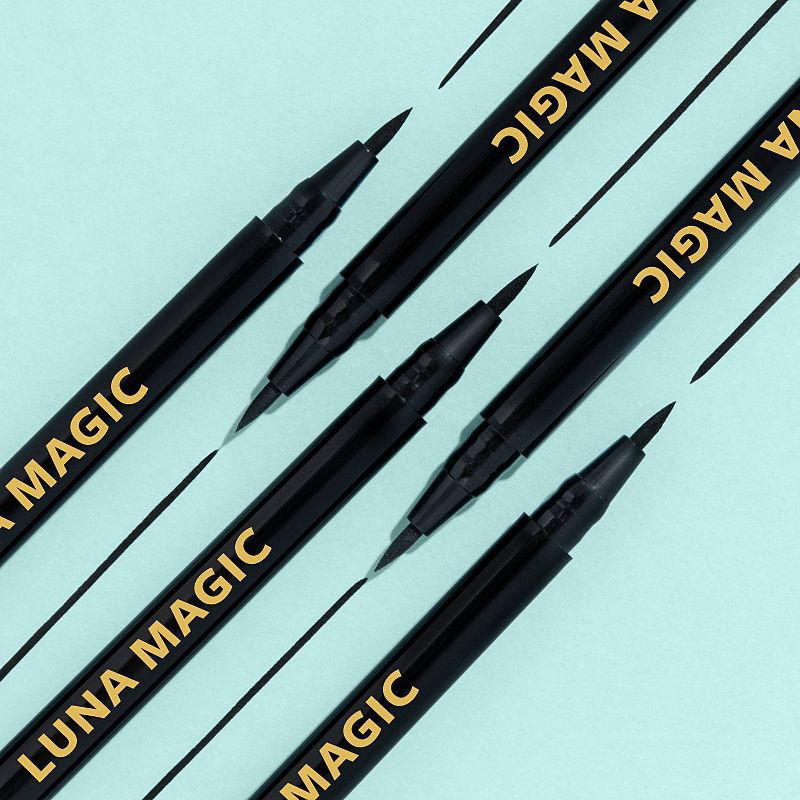 slide 2 of 6, LUNA MAGIC Liquid Liner Pen - Black, 1 ct