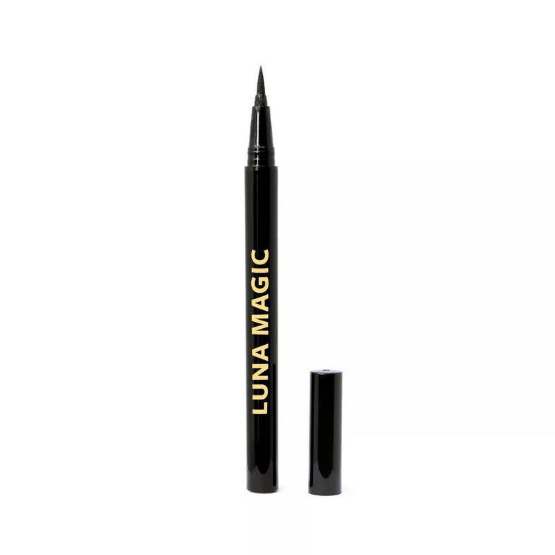 slide 1 of 6, LUNA MAGIC Liquid Liner Pen - Black, 1 ct