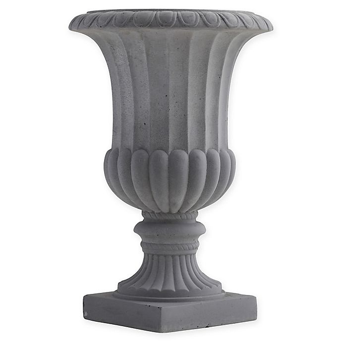 slide 1 of 2, Nearly Natural Decorative Classic Urn - Grey, 1 ct